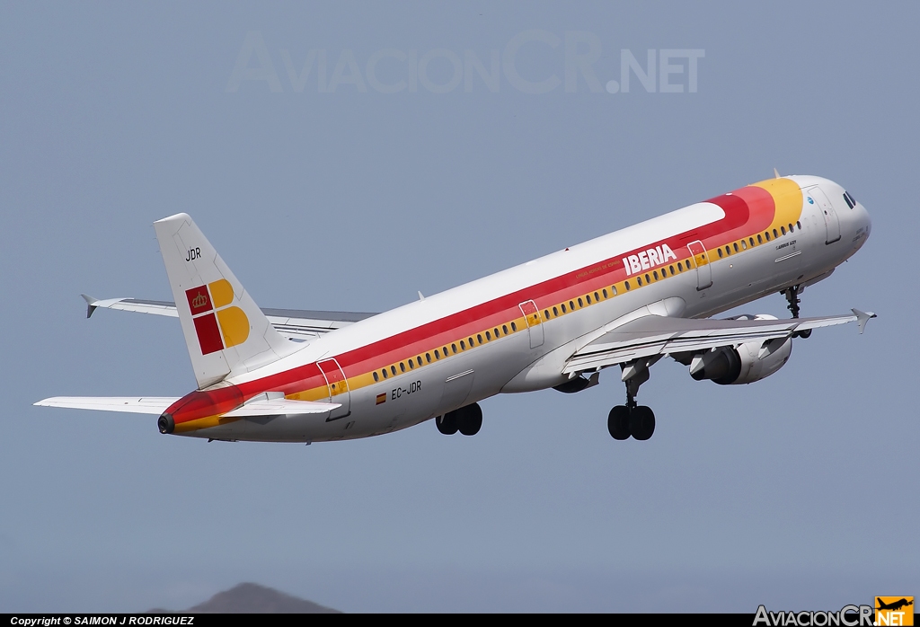 EC-JDR - Airbus A321-211 - Iberia