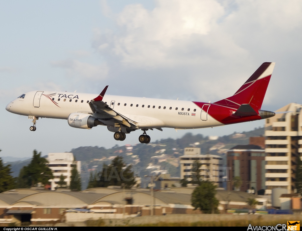 N935TA - Embraer 190-100IGW - TACA