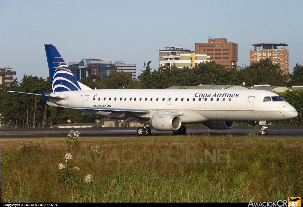 HP-1540CMP - Embraer 190-100IGW - Copa Airlines