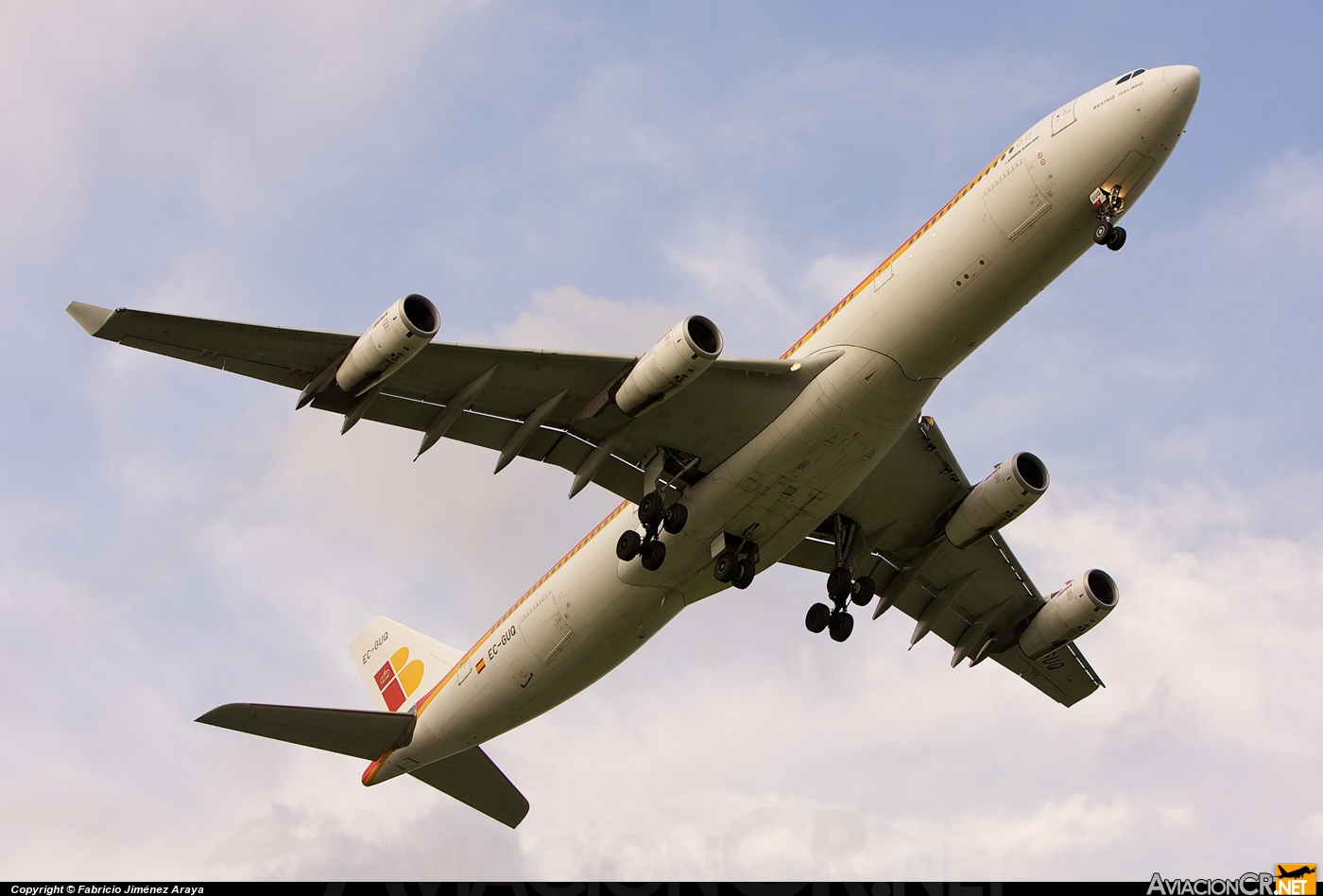 EC-GUQ - Airbus A340-313X - Iberia