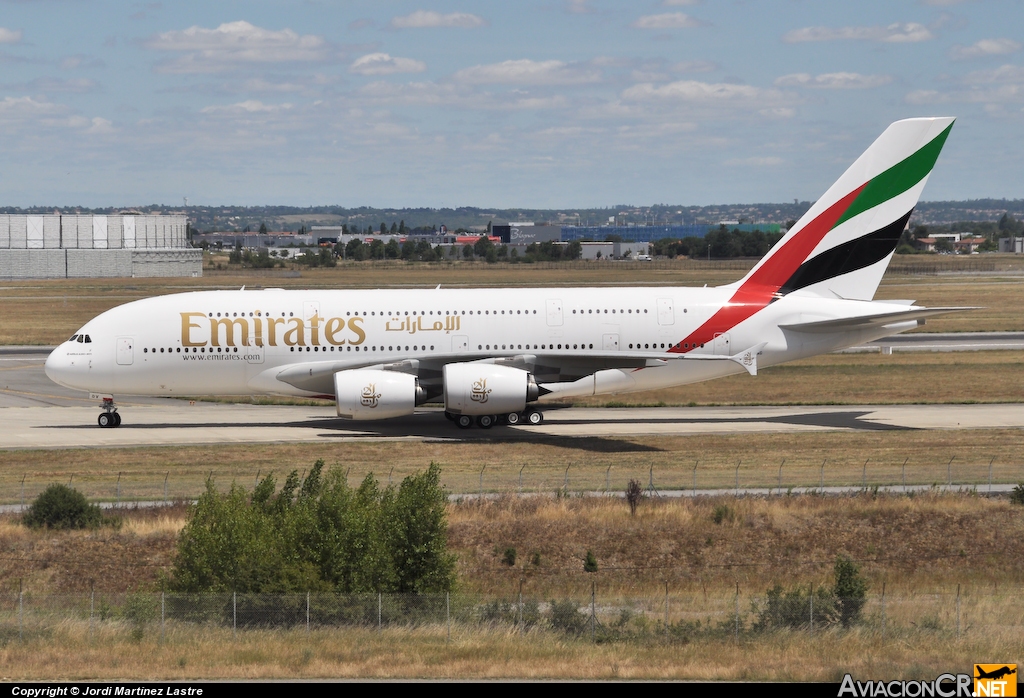 F-WWAG - Airbus A380-861 - Emirates