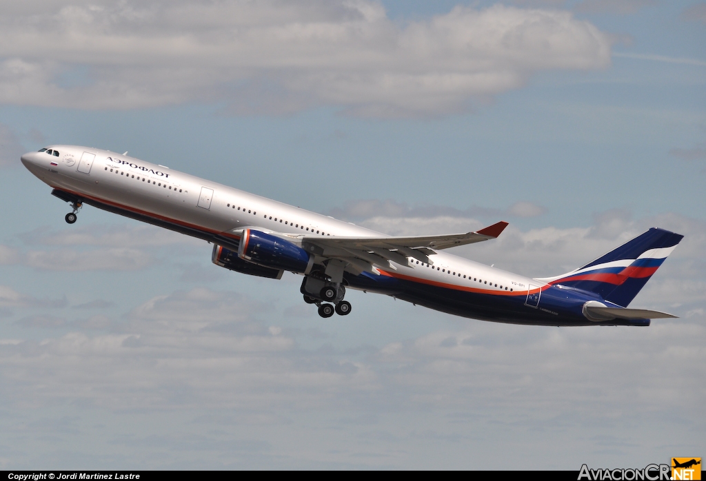 VQ-BPI - Airbus A330-343X - Aeroflot