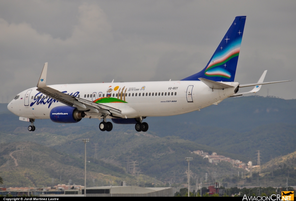 VQ-BOY - Boeing 737-85F - Yakutia Airlines