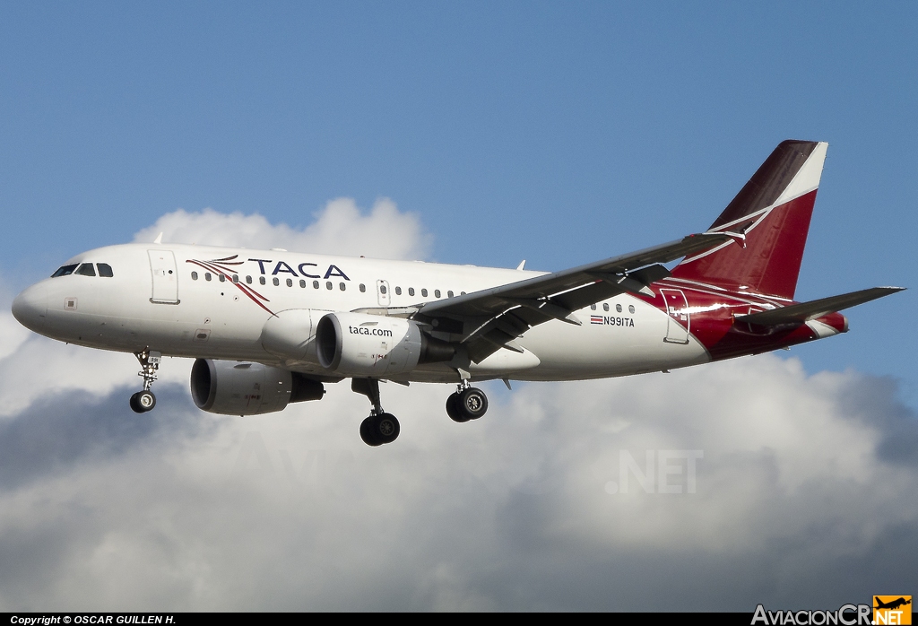 N991TA - Airbus A319-112 - TACA