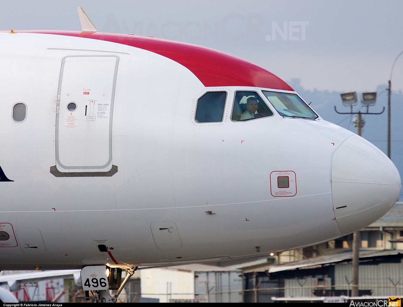 N496TA - Airbus A320-233 - TACA