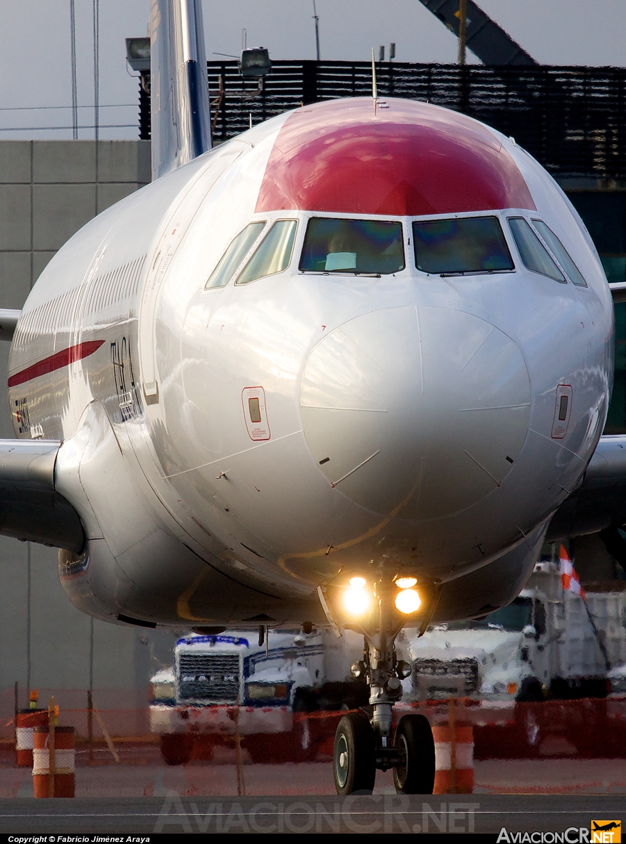 N496TA - Airbus A320-233 - TACA