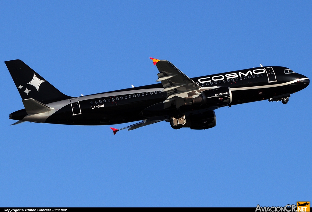 LY-COM - Airbus A320-212 - Cosmo Airlines