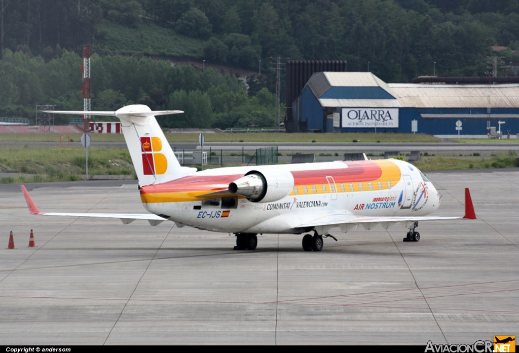 EC-IJS - Bombardier CRJ-200ER - Iberia Regional (Air Nostrum)