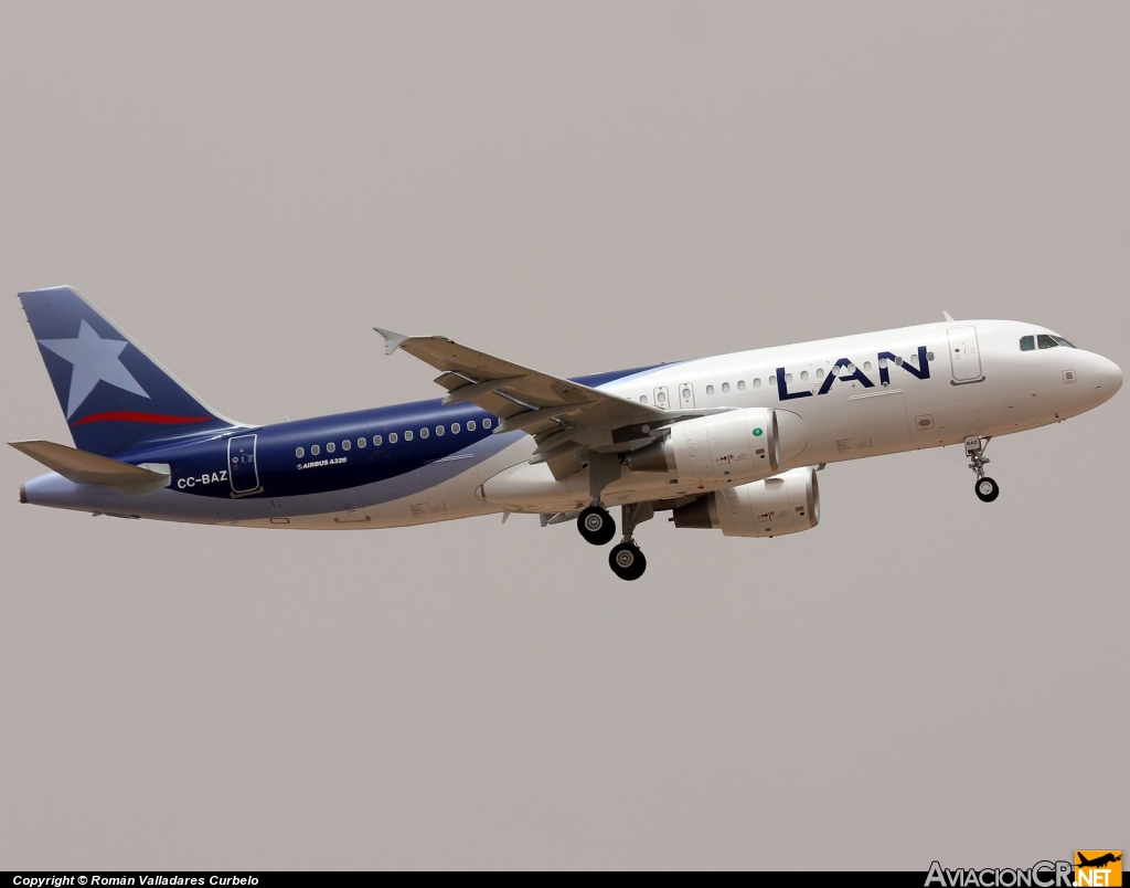 CC-BAZ - Airbus A320-214 - LAN Airlines