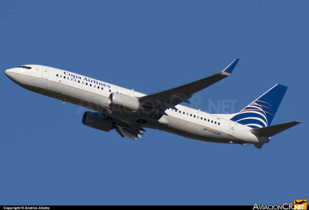 HP-1723CMP - Boeing 737-8V3 - Copa Airlines