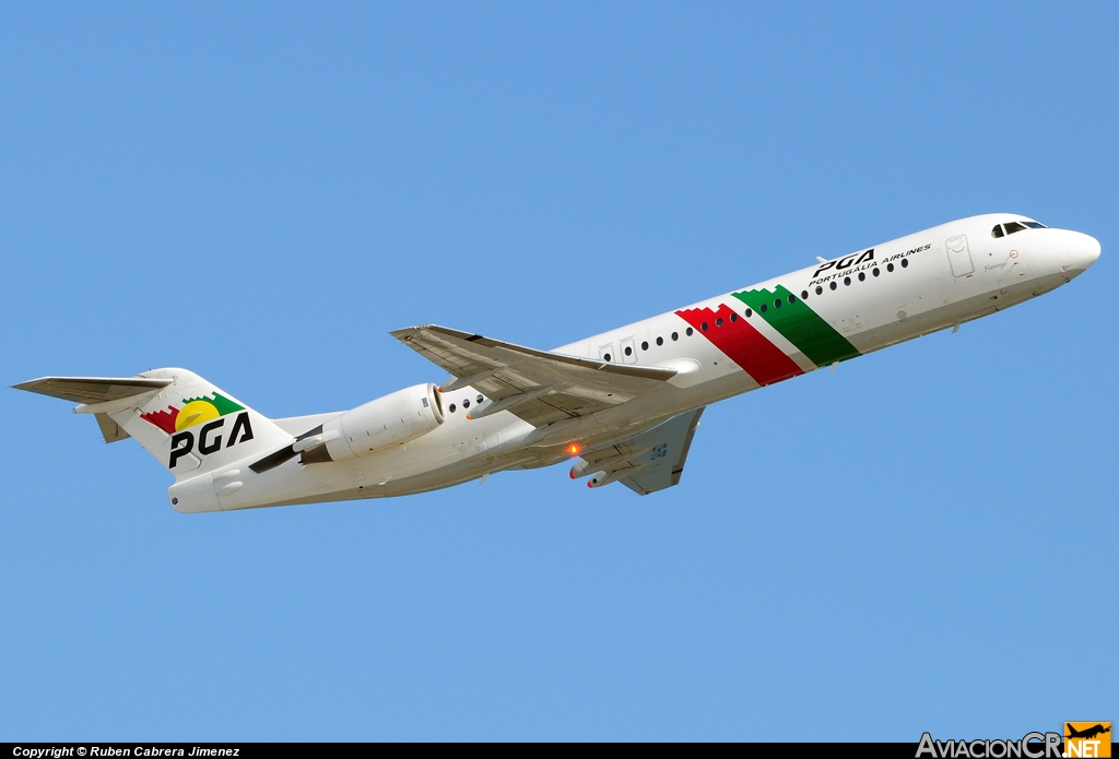 CS-TPC - Fokker 100 - PGA