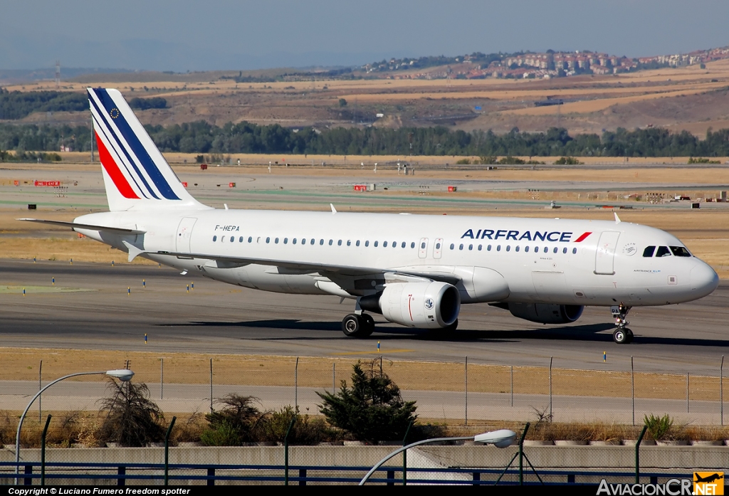 F-HEPA - Airbus A320-214 - Air France