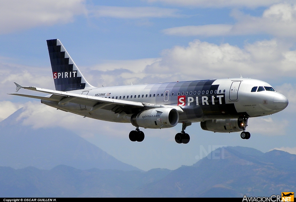 N529NK - Airbus A319-132 - Spirit Airlines