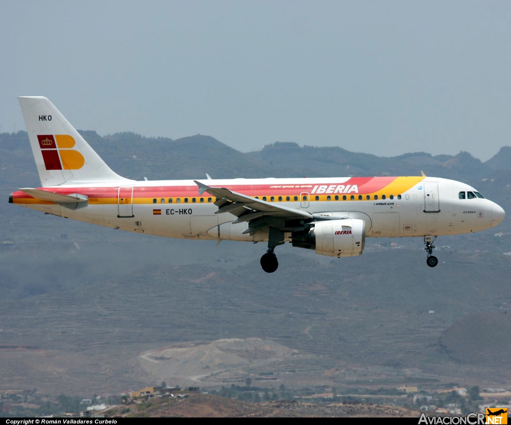 EC-HKO - Airbus A319-111 - Iberia