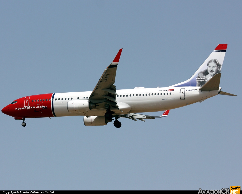 LN-DYT - Boeing 737-8JP - Norwegian Air Shuttle
