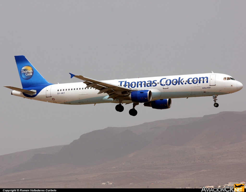 OY-VKT - Airbus A321-211 - Thomas Cook Airlines Scandinavia