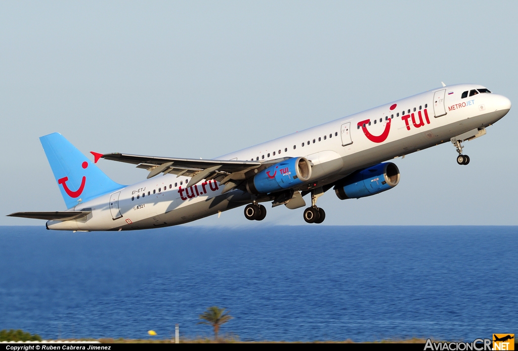 EI-ETJ - Airbus A321-231 - TUI (Metrojet)