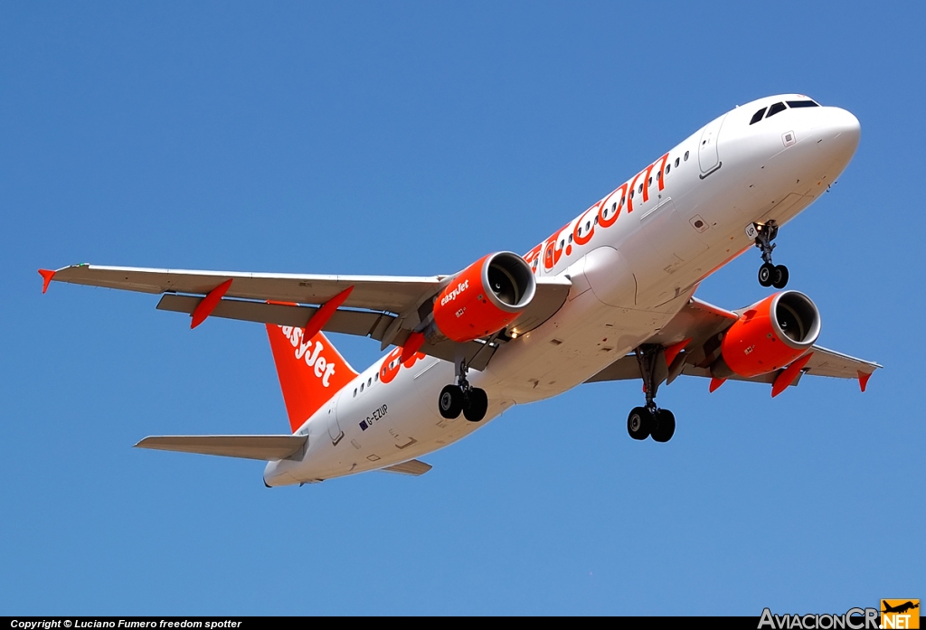G-EZUP - Airbus A320-214 - EasyJet