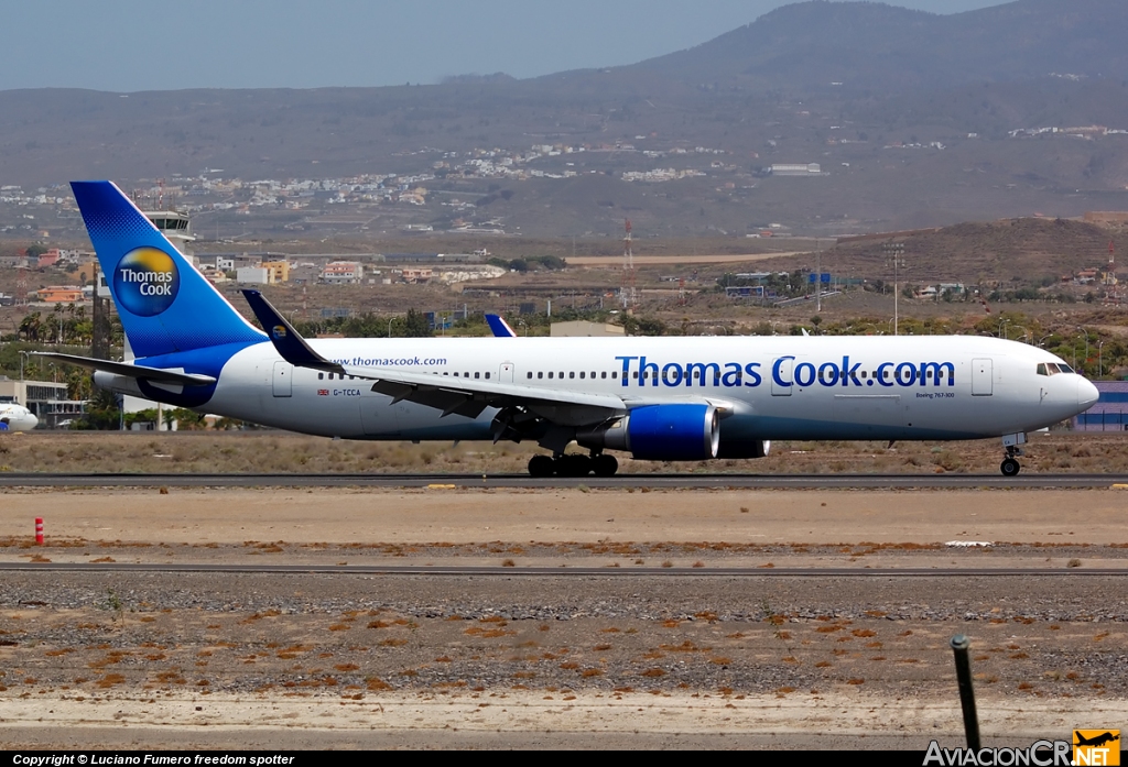 G-TCCA - Boeing 767-31K/ER - Thomas Cook Airlines