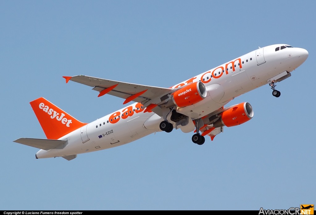 G-EZUZ - Airbus A320-214 - EasyJet