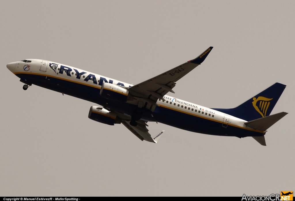 EI-DAJ - Boeing 737-8AS - Ryanair