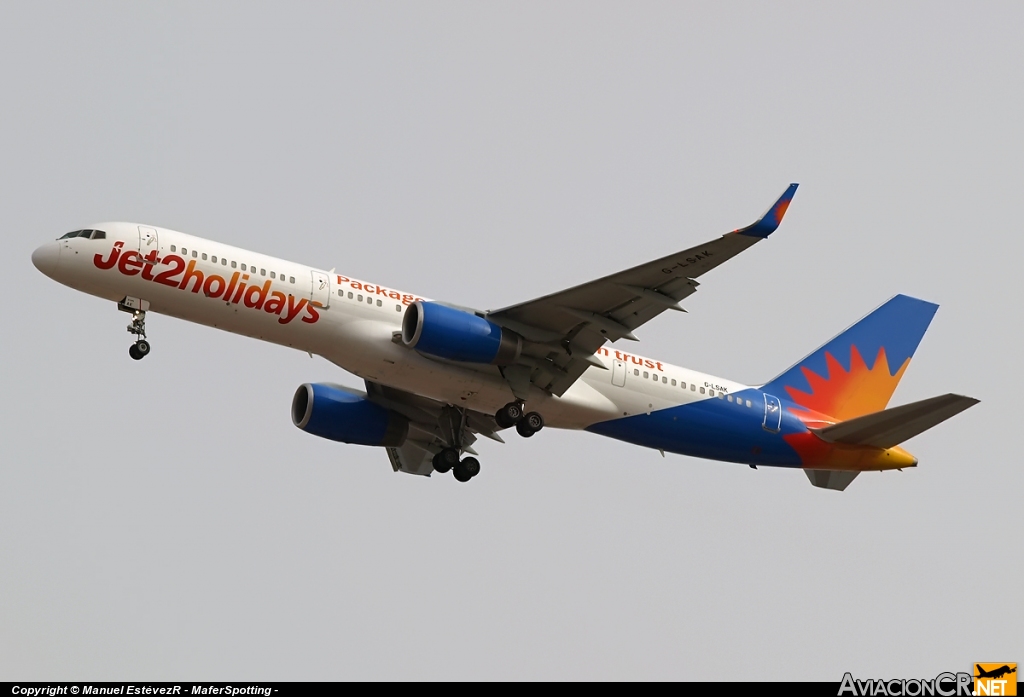 G-LSAK - Boeing 757-23N - Jet2.com