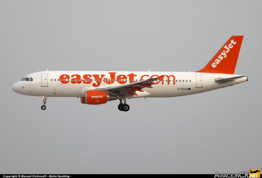 G-EZUO - Airbus A320-214 - EasyJet