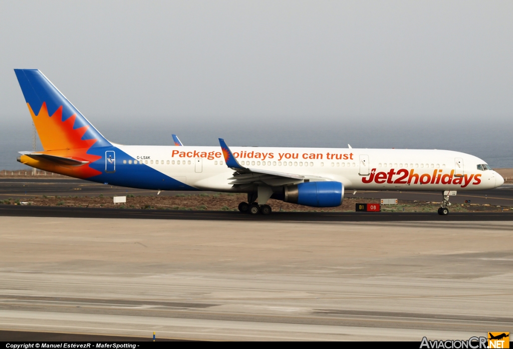 G-LSAK - Boeing 757-23N - Jet2.com