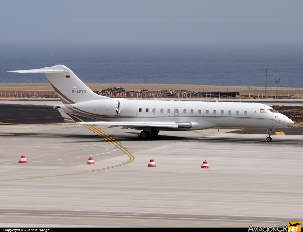 D-ARYR - Bombardier BD-700-1A10 Global Express - Privado