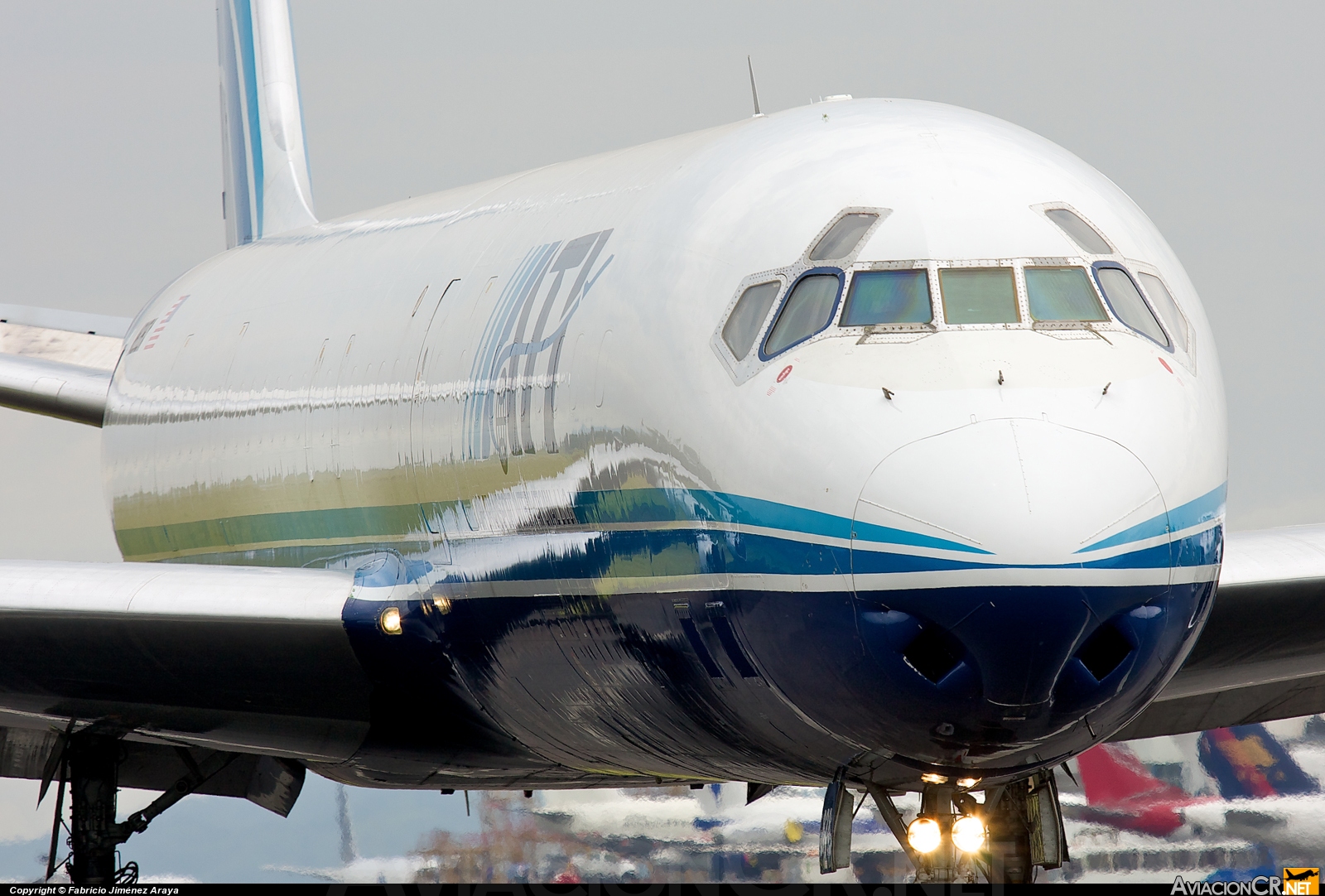 N828BX - McDonnell Douglas DC-8-71(F) - Air Transport International - ATI