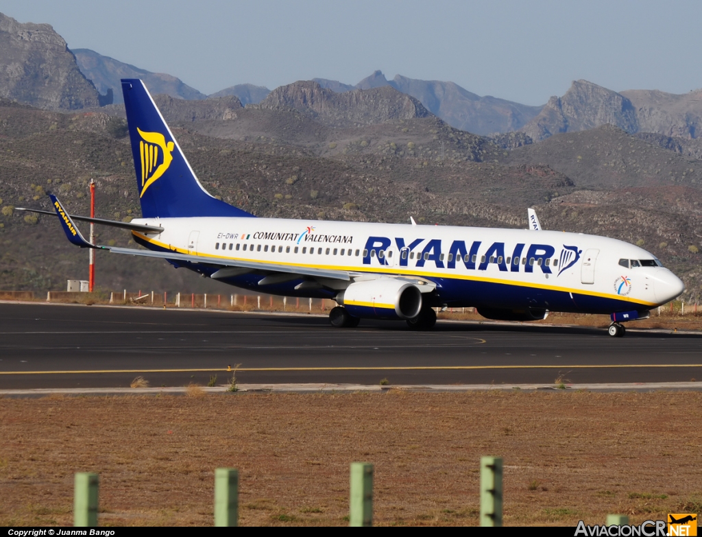 EI-DWR - Boeing 737-8AS - Ryanair