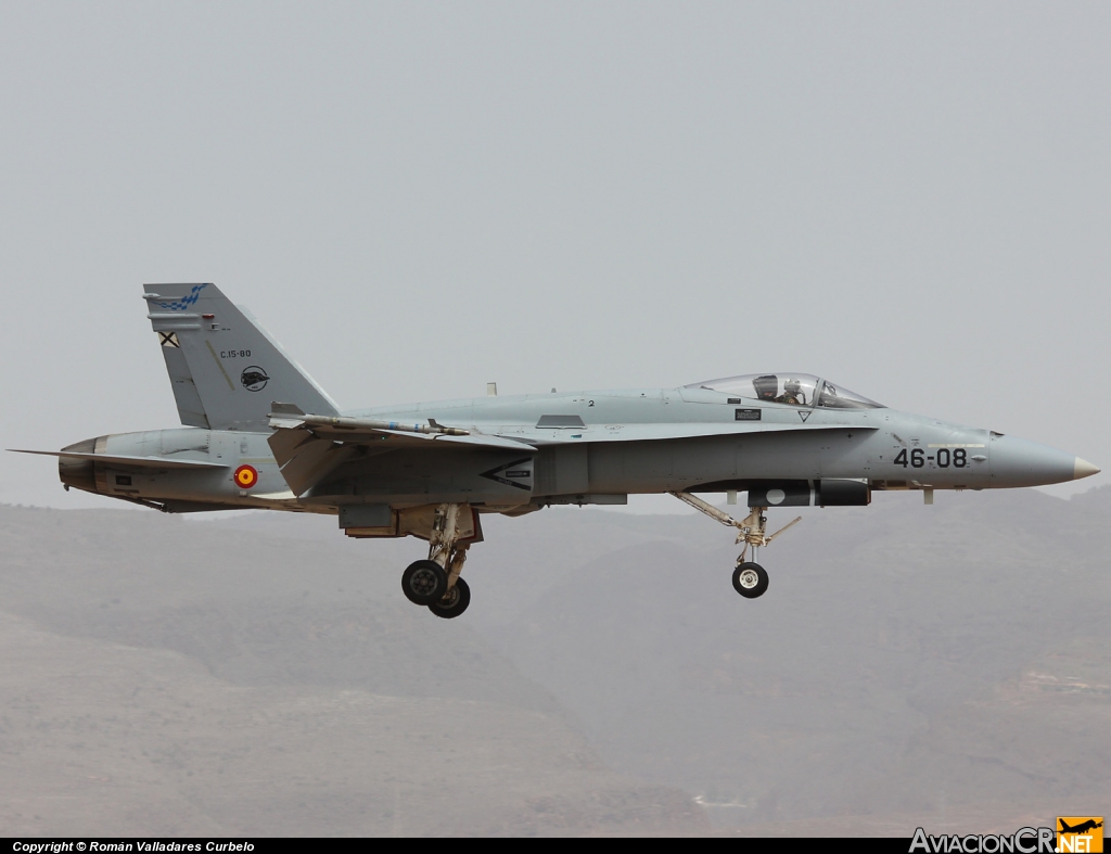 C.15-80/46 - McDonnell Douglas F/A-18A Hornet - Ejercito del Aire de España