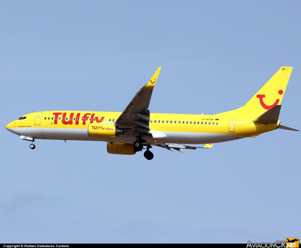 D-ATUK - Boeing 737-8K5 - TUIfly