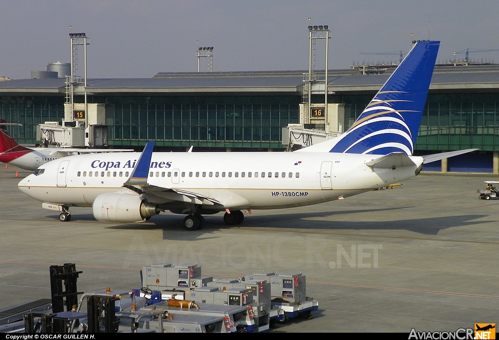 HP-1380CMP - Boeing 737-7V3 - Copa Airlines