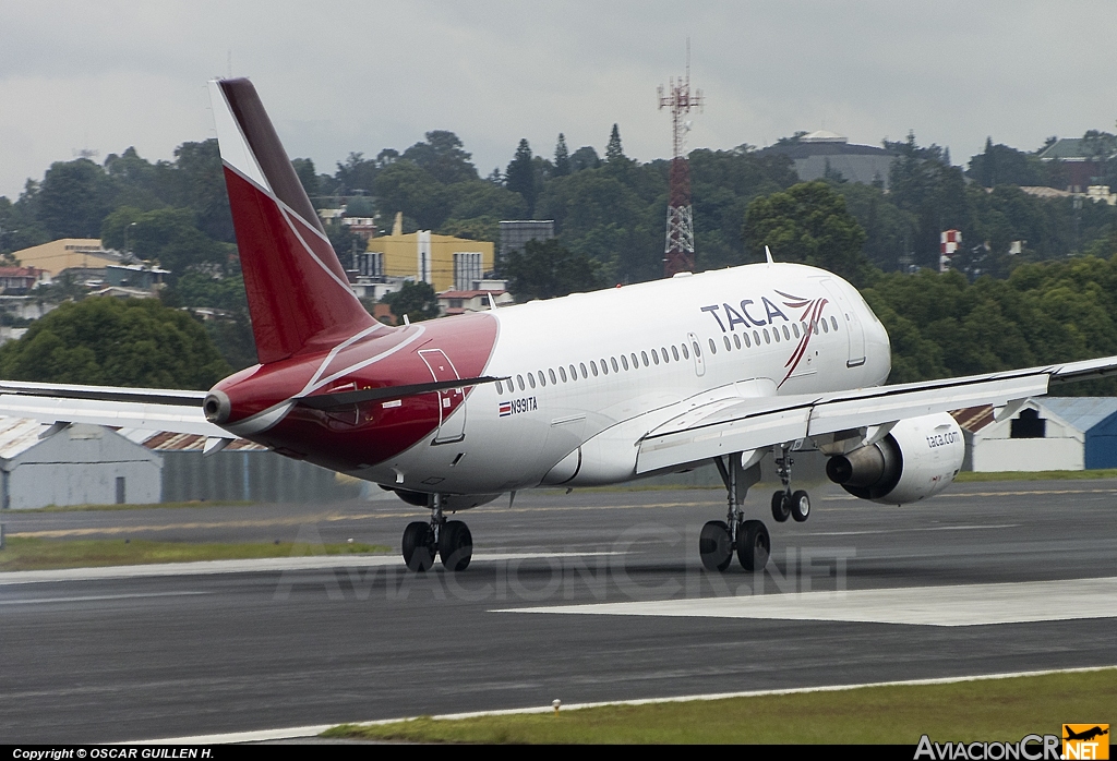 N991TA - Airbus A319-112 - TACA