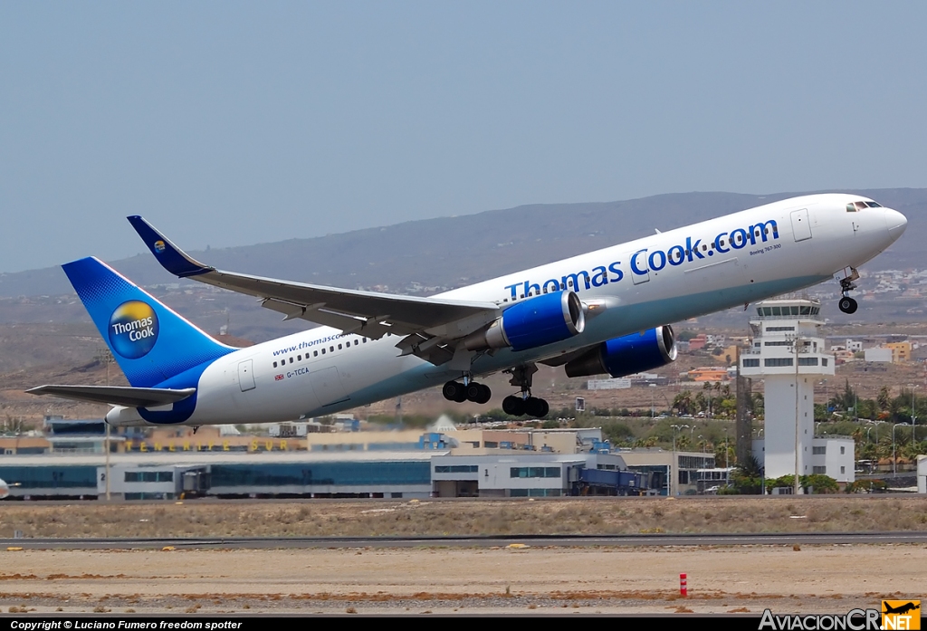 G-TCCA - Boeing 767-31K/ER - Thomas Cook Airlines