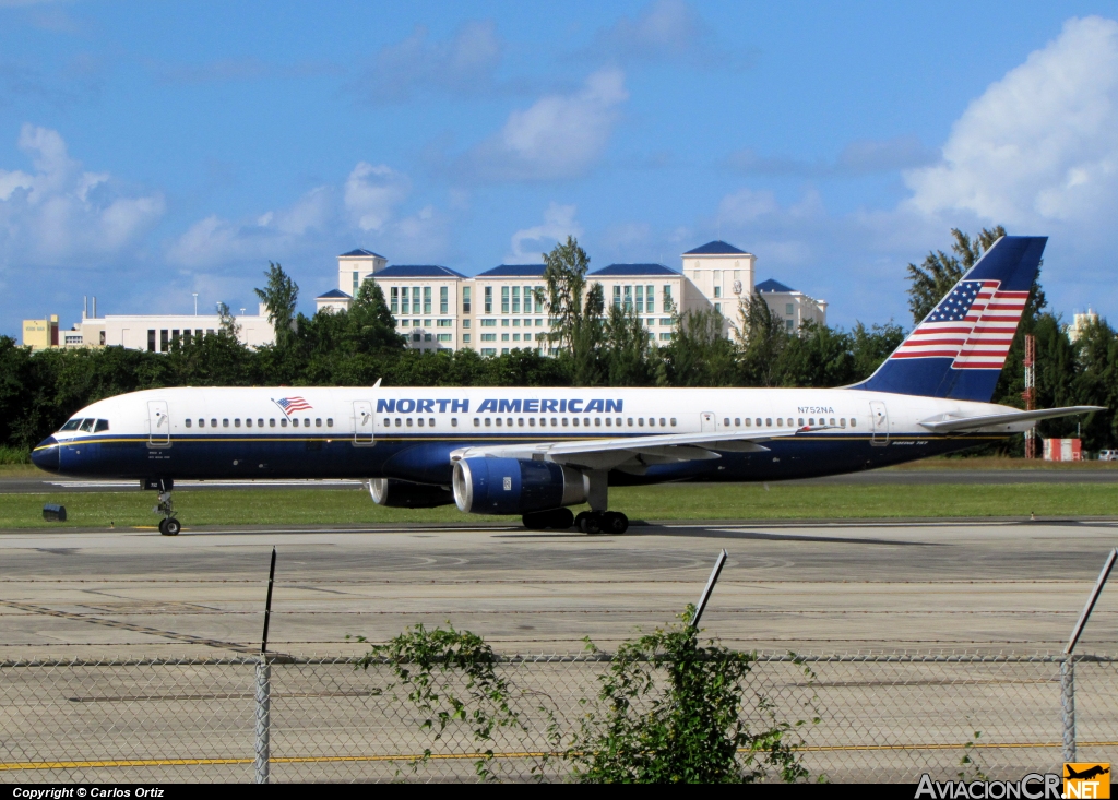 N752NA - Boeing 757-28A - North American Airlines