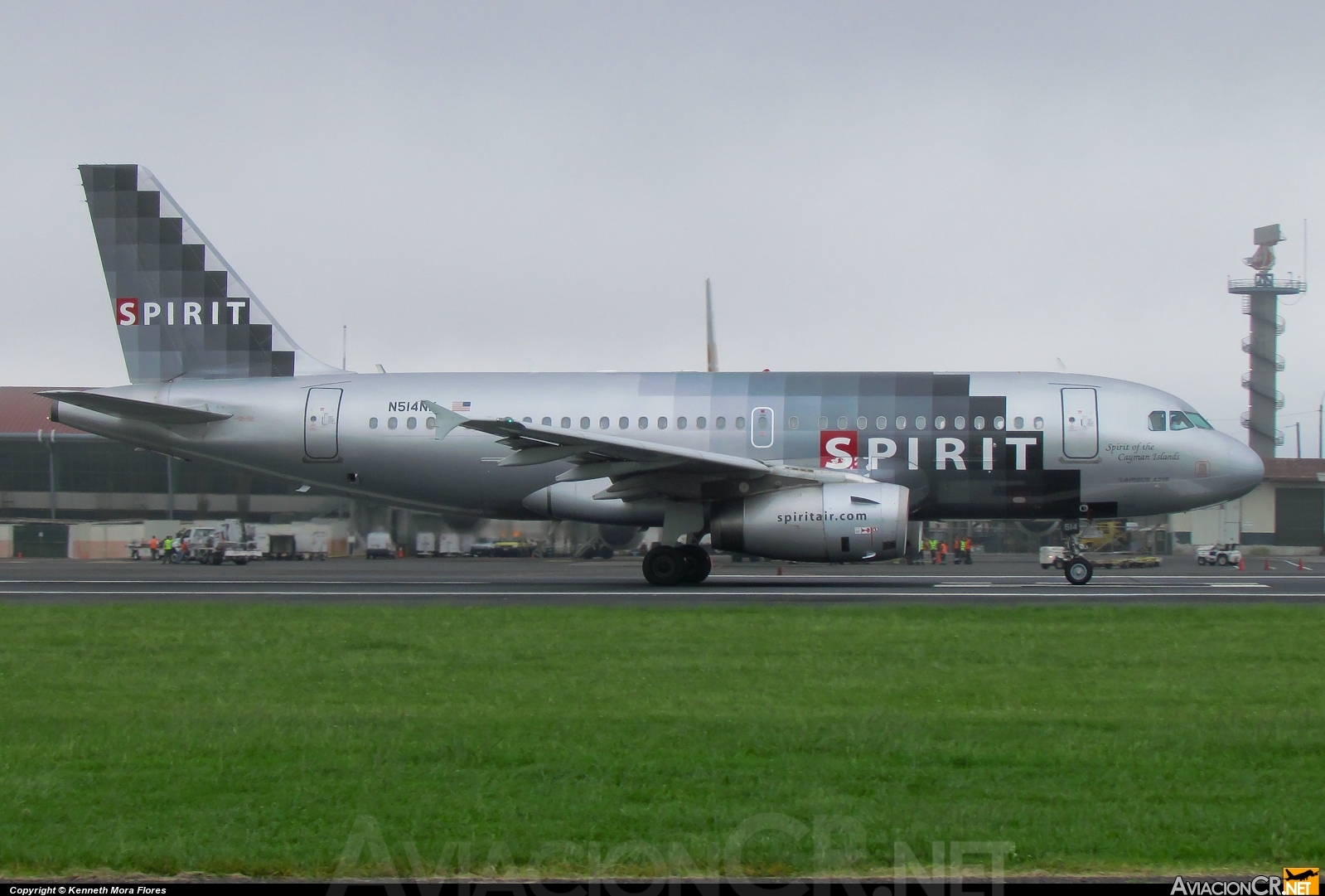 N514NK - Airbus A319-132 - Spirit
