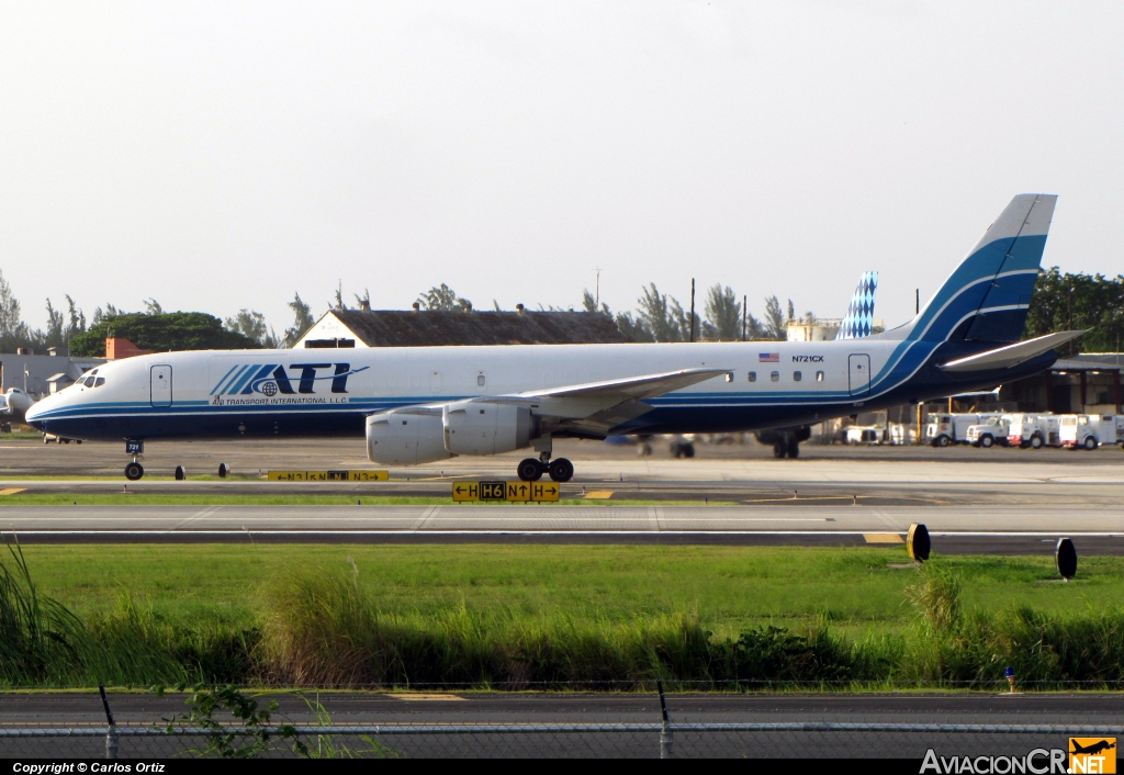 N721CX - McDonnell Douglas DC-8-72CF - Air Transport International - ATI