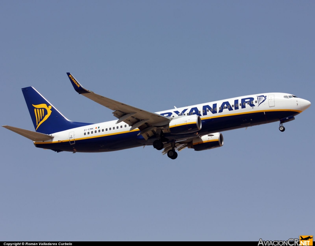 EI-EMK - Boeing 737-8AS - Ryanair