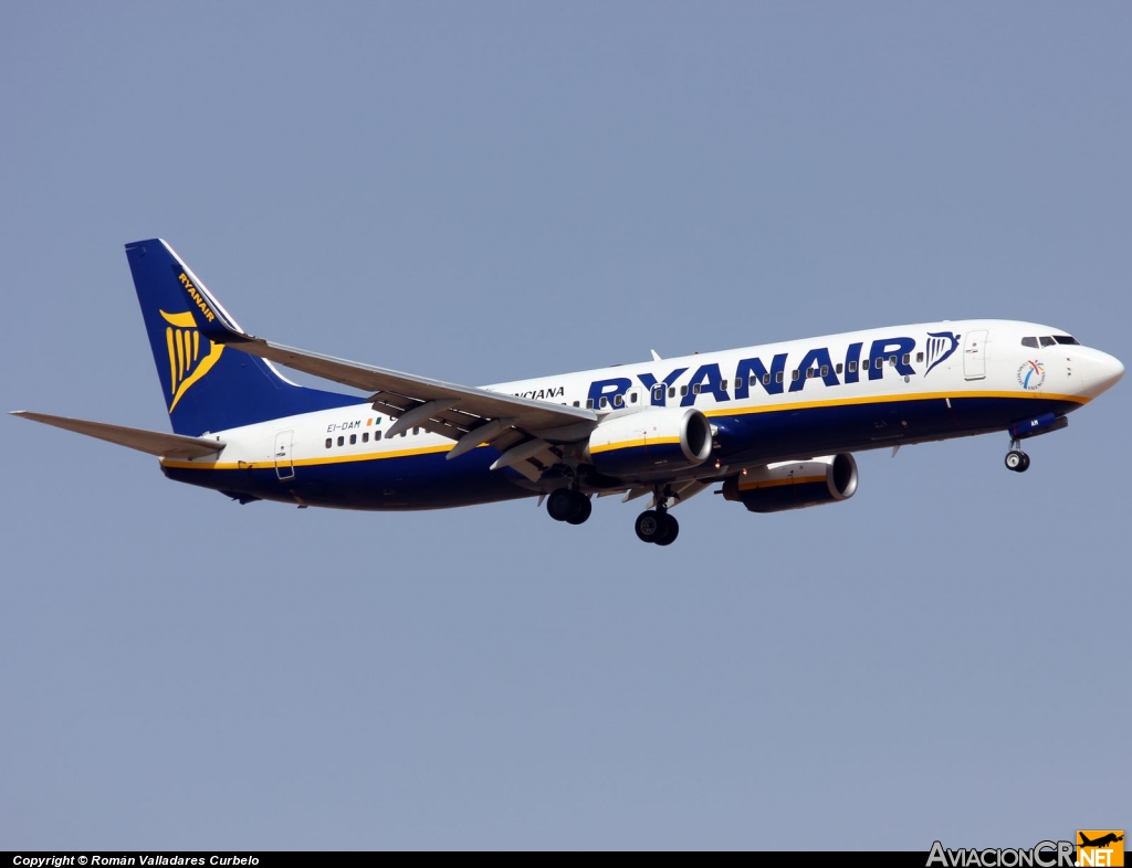 EI-DAM - Boeing 737-8AS - Ryanair