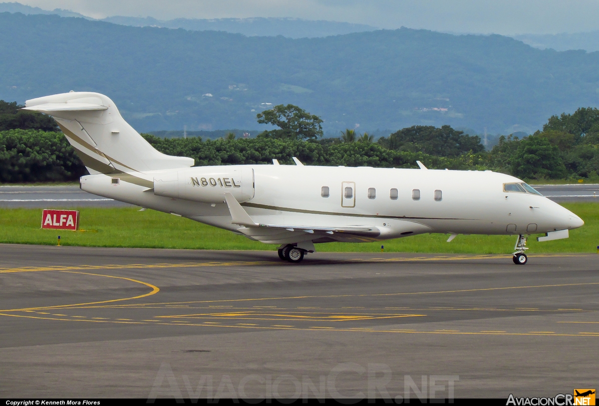 N801EL - Bombardier BD-100-1A10 Challenger 300 - Privado