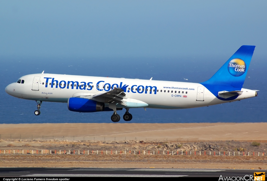 G-CRPH - Airbus A320-231 - Thomas Cook