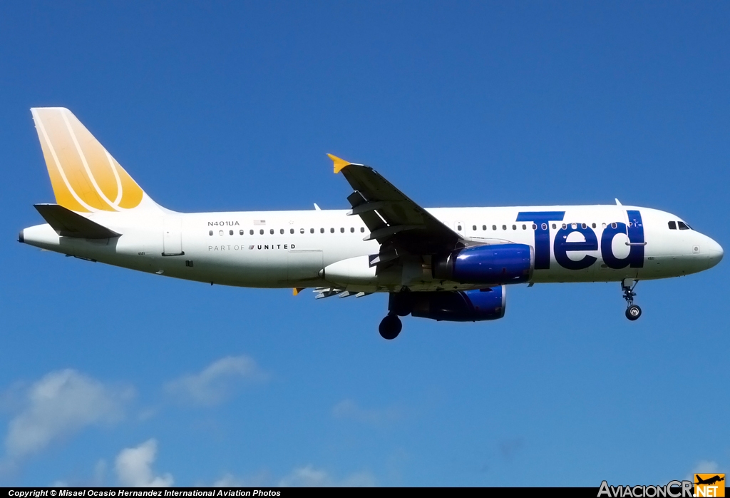 N401UA - Airbus A320-200 - United Airlines