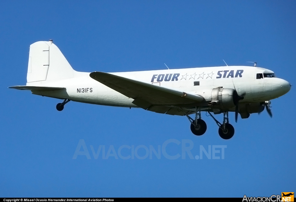 N131FS - Douglas DC-3 (C-47/53/117/R4D/Skytrain/Dakota) - FOUR STARS