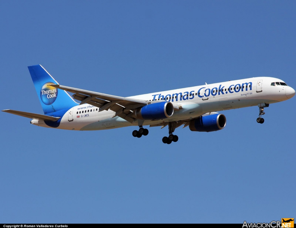 G-JMCE - Boeing 757-25F - Thomas Cook