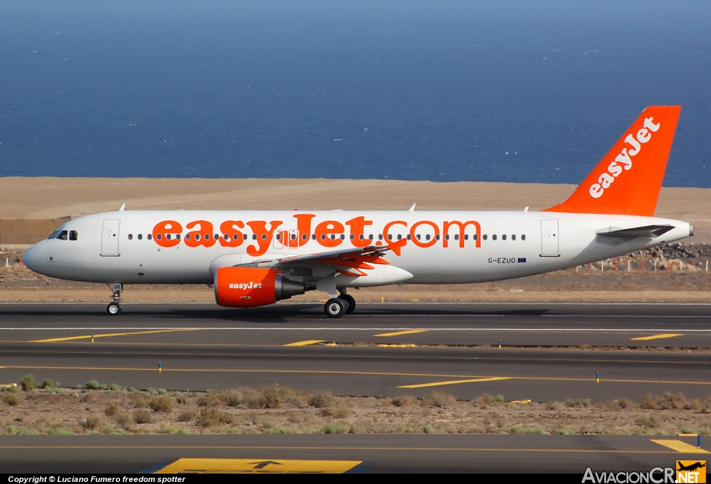 G-EZUO - Airbus A320-214 - EasyJet