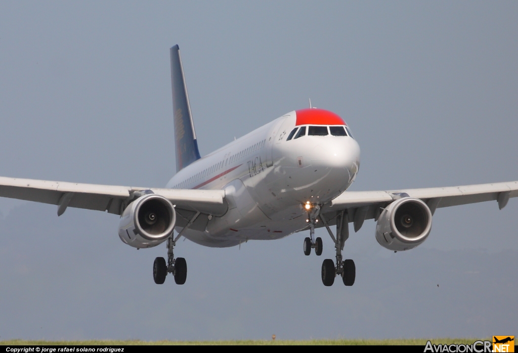 N497TA - Airbus A320-233 - TACA