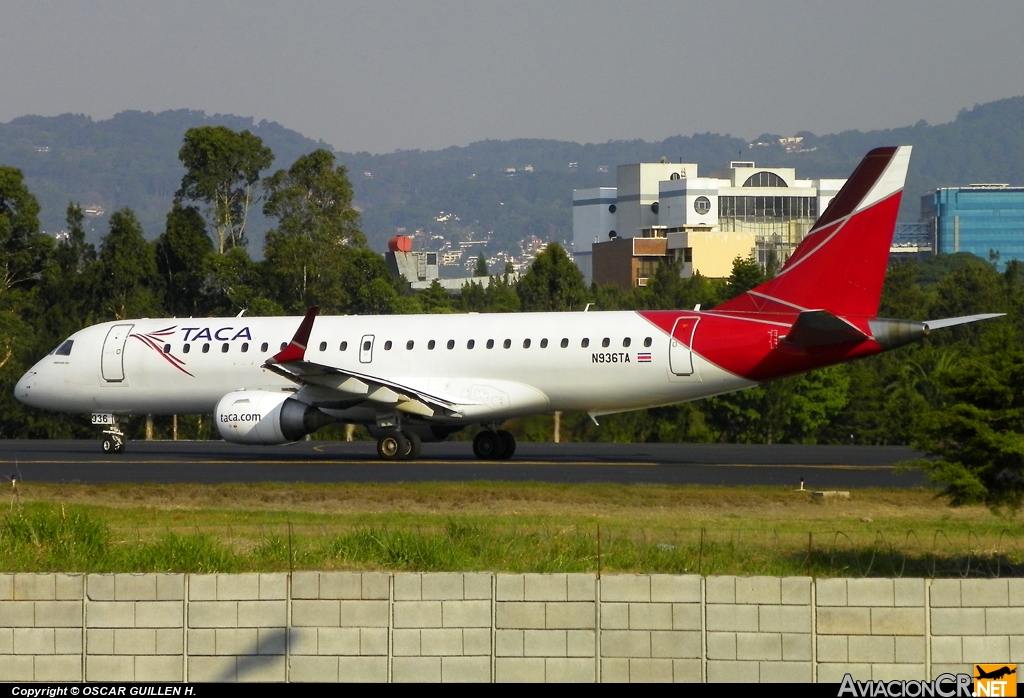 N936TA - Embraer 190-100IGW - TACA