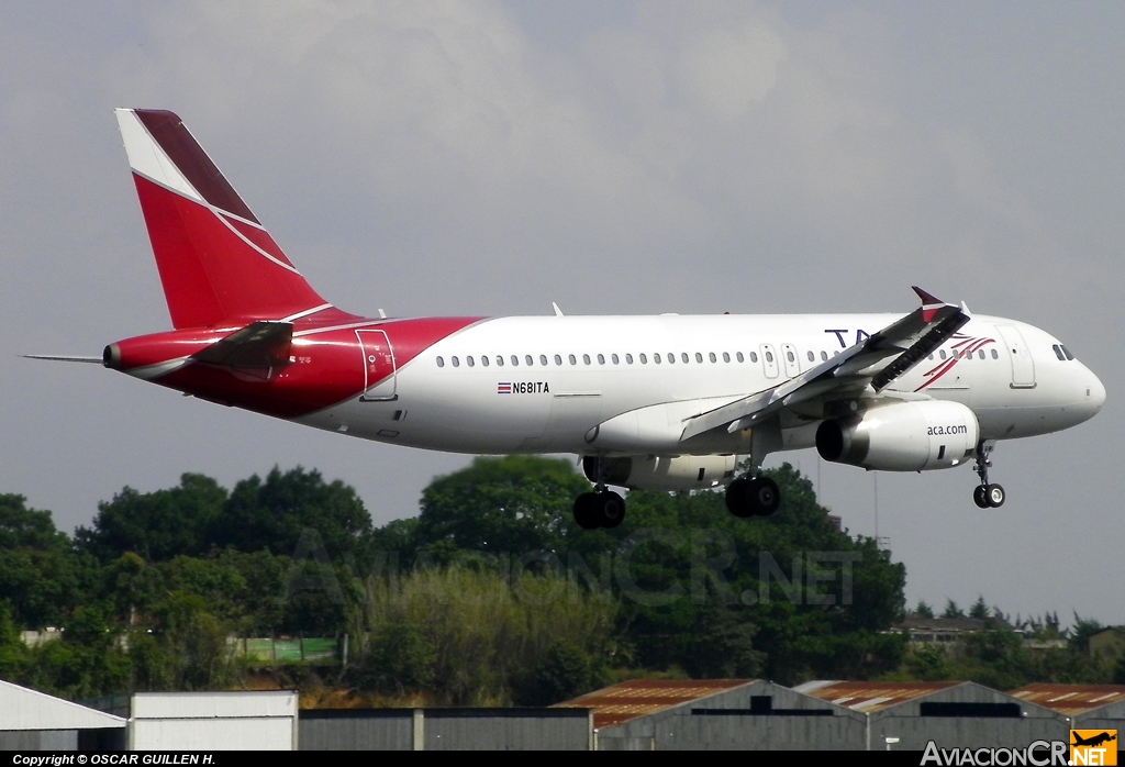 N681TA - Airbus A320-233 - TACA